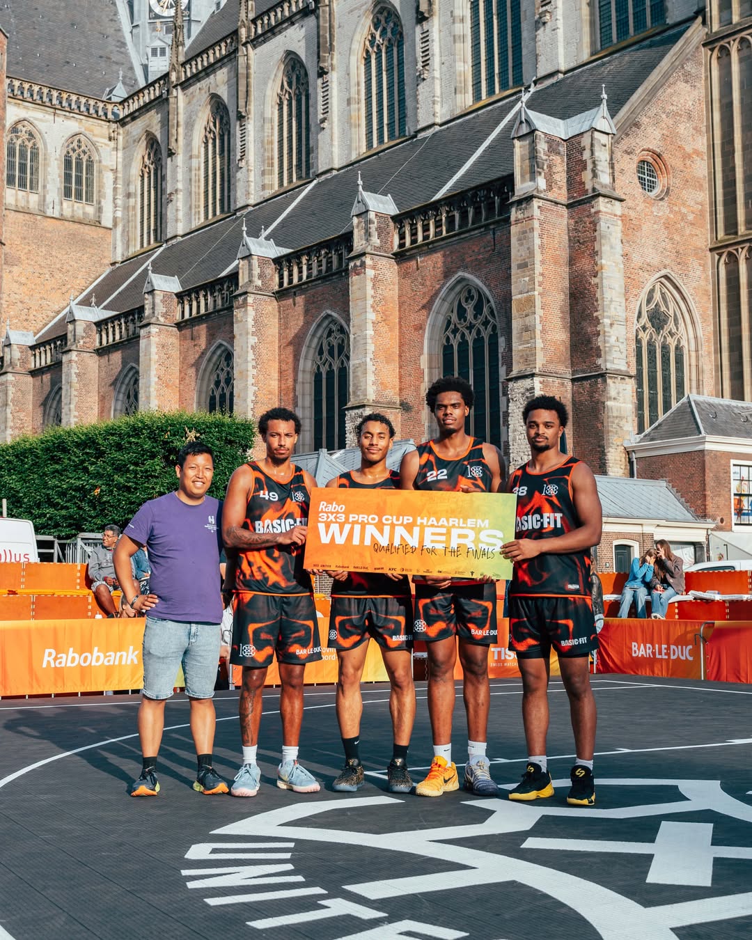 Team Almere Pro wint ook tweede stop Rabo 3×3 Pro Cup
